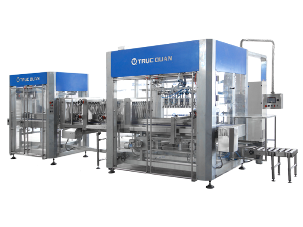 Máy đóng thùng gắp và đặt